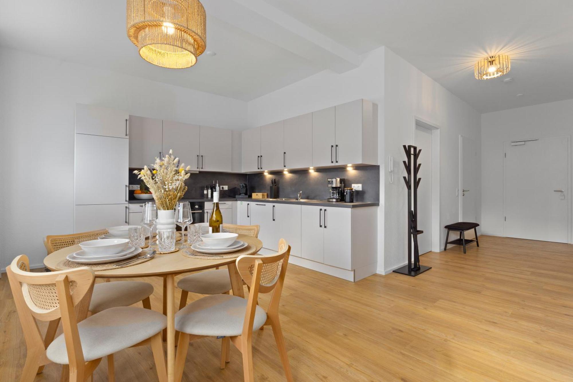 Charmante Design-Apartments In Top Lage - Naehe Altstadt - Parkplaetze - Netflix Bad Kreuznach Luaran gambar