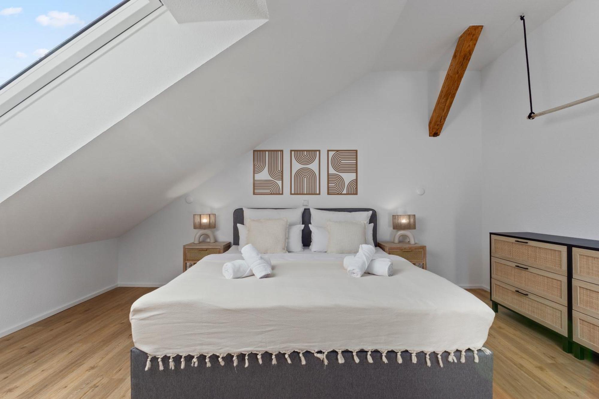 Charmante Design-Apartments In Top Lage - Naehe Altstadt - Parkplaetze - Netflix Bad Kreuznach Luaran gambar