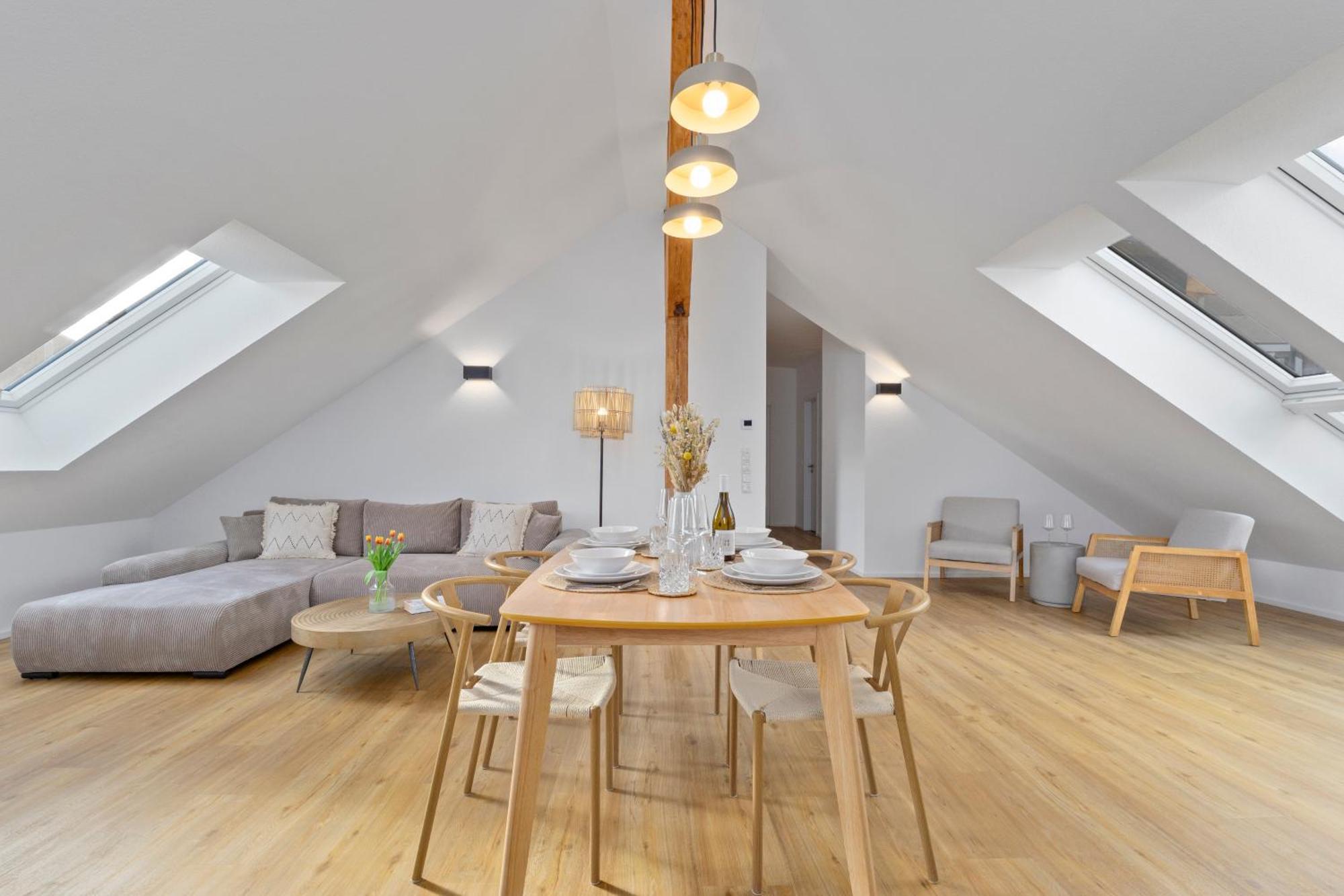 Charmante Design-Apartments In Top Lage - Naehe Altstadt - Parkplaetze - Netflix Bad Kreuznach Luaran gambar